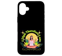 I Dink Pickleball Méditation Zen Philosophie Humour Coque pour iPhone 16 Plus