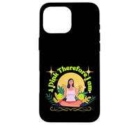 I Dink Pickleball Méditation Zen Philosophie Humour Coque pour iPhone 16 Pro Max