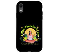 I Dink Pickleball Méditation Zen Philosophie Humour Coque pour iPhone XR