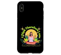 I Dink Pickleball Méditation Zen Philosophie Humour Coque pour iPhone XS Max