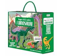 I dinosauri. Viaggia, conosci, esplora. Ediz. a colori. Con puzzle