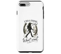 I Do A Thing Called What I Want Cowgirl Western Graphic Coque pour iPhone 7 Plus/8 Plus