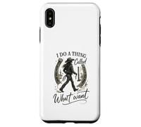 I Do A Thing Called What I Want Cowgirl Western Graphic Coque pour iPhone XS Max