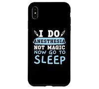 I Do Anesthesia Not Magic Now Go To Sleep Anesthésiste Coque pour iPhone XS Max