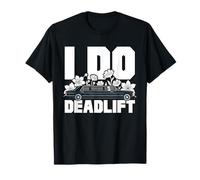 I Do Deadlift Voiture et Motif Floral T-Shirt