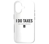 I Do Impôts Déduction Comptable Drôle Comptable Conseiller Fiscal Coque pour iPhone 17