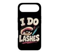 I Do Lashes Funny Lash Artist Salon Humour Coque pour iPhone Air