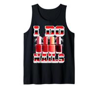 I Do Nails Nail Artist Nail Tech Années 90 Bootleg Débardeur