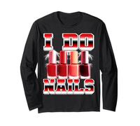 I Do Nails Nail Artist Nail Tech Années 90 Bootleg Manche Longue