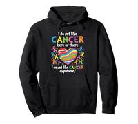 I Do Not Like Cancer Here Or There Breast Cancer Lung Colon Sweat à Capuche