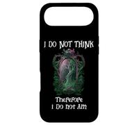 I Do Not Think Therefore I Do Not Am Sign Funny Overthinking Coque pour iPhone Air
