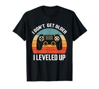 I Don’t Get Older I Leveled Up Retro Gamer Birthday T-Shirt