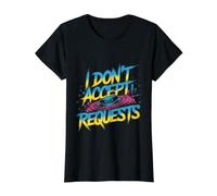 I Don't Accept Requests DJ Song Playlist Jokes - T-Shirt Graphique avec Valeur