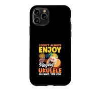 I Don't Always Enjoy Playing Ukulele Oh Wait Yes I Do Coque pour iPhone 11 Pro