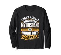 I Don't Always Listen to My Husband Funny Wife Manche Longue