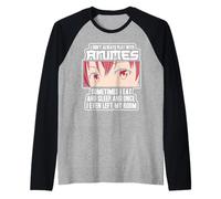 I Don't Always Play with animes Manche Raglan