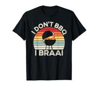 I Don't Barbecue I Braai Funny South African Cookout BBQ T-Shirt