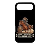 I Don't Do Drama I Do Arena Dust Funny Barrel Racing Cowgirl Coque pour iPhone Air