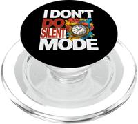 I Don't DO Silent Mode PopSockets PopGrip pour MagSafe