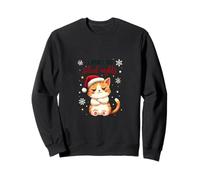 I Don't Do Silent Nights - Chat de Noël Amusant Sweatshirt