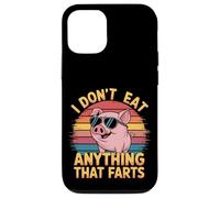 I Don't Eat Anything That Farts Vegan Vegetarian ------- Coque pour iPhone 12/12 Pro
