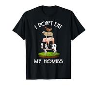 I Don't Eat My Homies Vegetarian Funny Vegans Animal T-Shirt