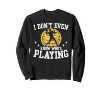 I Dont Even Know Whos Playing Funny Water Polo Événement Fan Sweatshirt