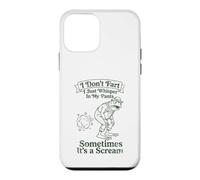 I Don't Fart I Just Whisper in My Pants Grenouille Humour Femme Coque pour iPhone 12 Mini