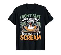 I Don't Fart I Just Whisper in My Pants Humour Funny Chicken Humour T-Shirt