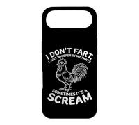I Don't Fart Whisper in My Pants Rooster Flatulence Coque pour iPhone Air