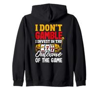 I Don't Gamble I Invest Funny Casino Slot Machine Gambler Sweat à Capuche