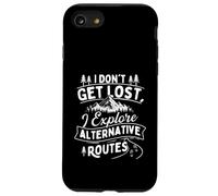 I Don't Get Lost I Explore Alternative Itinéraires - Randonnée pédestre Coque pour iPhone SE (2020) / 7/8