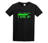 I Don't Get Older I Level Up! Funny Gamer Men Adult Short Sleeve Black L