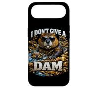 I Don't Give A Dam Beaver Pun Bootleg Style Meme Dad Blague Coque pour iPhone Air