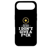 I Don't Give A FCK - Astronomie géocentrique Amusante Coque pour iPhone Air
