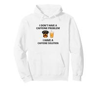 I Don't Have a Cafeine Problem Rottie and Coffee Blagues Sweat à Capuche