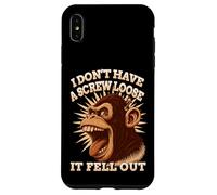 I Dont Have A Screw Loose It Fell Out Funny Gorilla Humour Coque pour iPhone XS Max