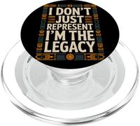 I Don't Just Represent I'm The Legacy Hispanic Heritage PopSockets PopGrip pour MagSafe