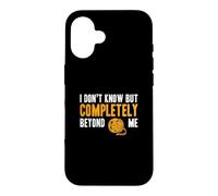 I Don't Know But Completely Beyond Me Drôle Documentaire Buff Coque pour iPhone 16