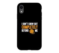 I Don't Know But Completely Beyond Me Drôle Documentaire Buff Coque pour iPhone XR