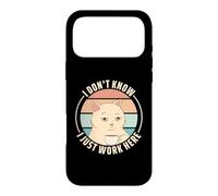 I Don't Know I Just Work Here Coque pour iPhone 17 Pro Max