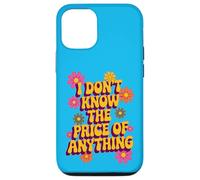 I Don't Know The Price of Anything - Humour rétro Argent Coque pour iPhone 12/12 Pro