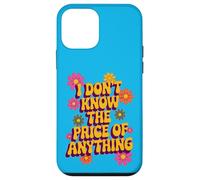 I Don't Know The Price of Anything - Humour rétro Argent Coque pour iPhone 12 Mini