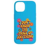 I Don't Know The Price of Anything - Humour rétro Argent Coque pour iPhone 14
