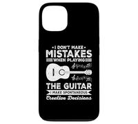 I Don't Make Mistakes When Playing The Guitar Guitarist Coque pour iPhone 13