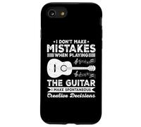 I Don't Make Mistakes When Playing The Guitar Guitarist Coque pour iPhone SE (2020) / 7/8