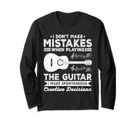 I Don't Make Mistakes When Playing The Guitar Guitarist Manche Longue