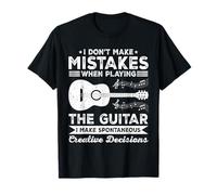 I Don't Make Mistakes When Playing The Guitar Guitarist T-Shirt