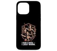 I Don't Miss I Just Warn Funny Archer Archer Archery Coque pour iPhone 13 Pro Max