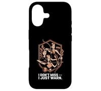 I Don't Miss I Just Warn Funny Archer Archer Archery Coque pour iPhone 17